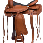 Western Saddle – Byron Treeless Western Saddle
